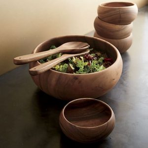 نکات خرید کاسه چوبی برای سرو سالاد