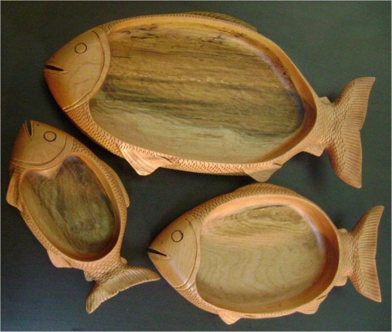 ظروف سرو چوبی