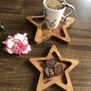 بشقاب چوبی